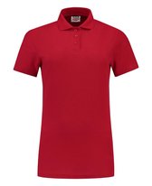 Tricorp Dames poloshirt - Casual - 201010 - Rood - maat L