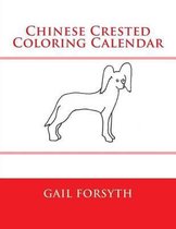 Chinese Crested Coloring Calendar