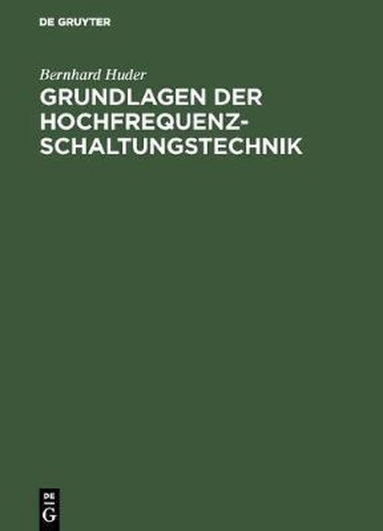 Grundlagen der Hochfrequenz-Schaltungstechnik - cover