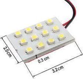 Dome LED Paneel Blauw 12SMD 3528