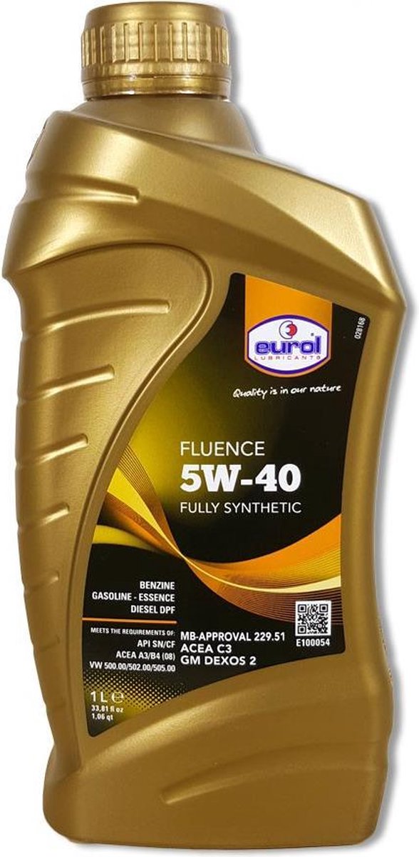 Eurol Fluence 5W-40 - 1L