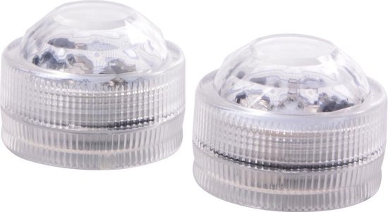 Onderwater RGB LED lampjes met Afstandsbediening - Set van 10 | bol.com