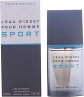 MULTI BUNDEL 2 stuks L'EAU D'ISSEY HOMME SPORT eau de toilette spray 50 ml