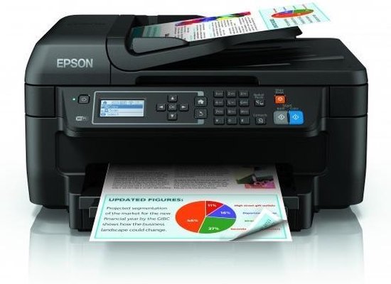 Epson Workforce Wf 2750dwf Jet Dencre A4 4800 X 1200 Dpi 33 Ppm Wifi 2428