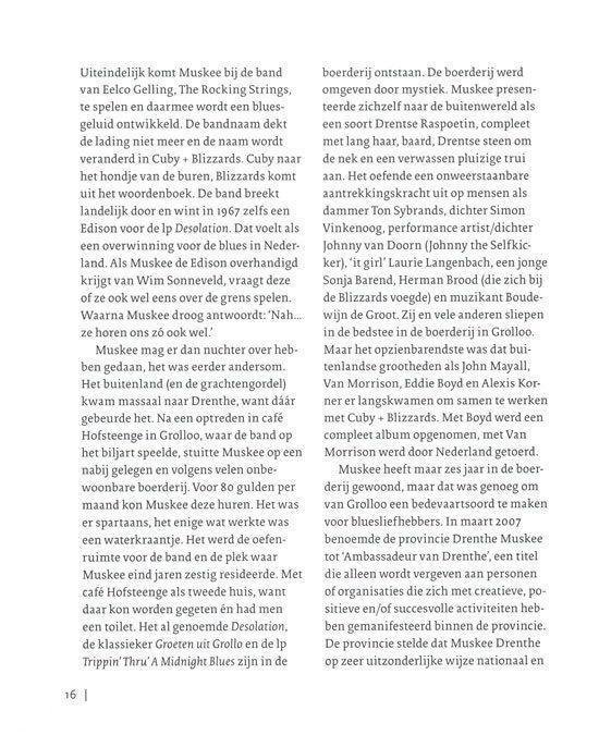 Tekstpagina over de band Cuby + Blizzards.
