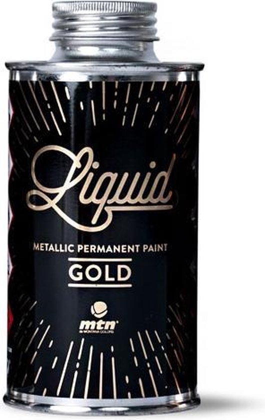 Peinture métallisée au cuivre MTN - Encre liquide 200 ml - Peut être utilisée à de nombreuses fins, telles que le bricolage, la modélisation, les loisirs et l'art