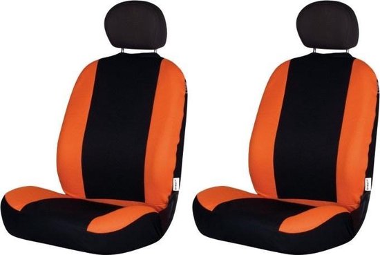 Race Sport Stoelhoezenset Road Uni Polyester Zwart/oranje 4-delig | bol.com