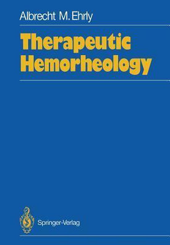 Therapeutic Hemorheology - cover