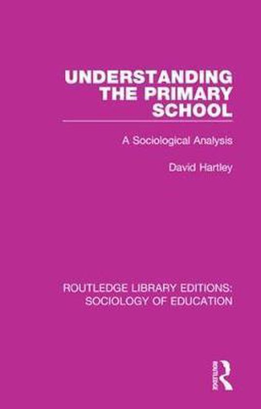 Routledge Library Editions: Sociology of Education- Understa ... - cover