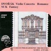 Dvorak: Violin Concerto, Romance;  Suk: Fantasy /Suk, Ancerl
