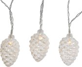 Batterijverlichting dennenappel streng 10 LED s