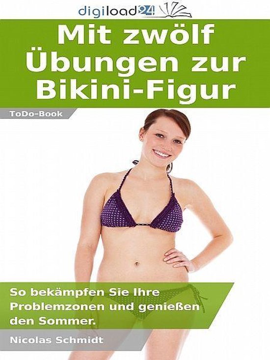 Mit zwölf Übungen zur Bikini-Figur - cover