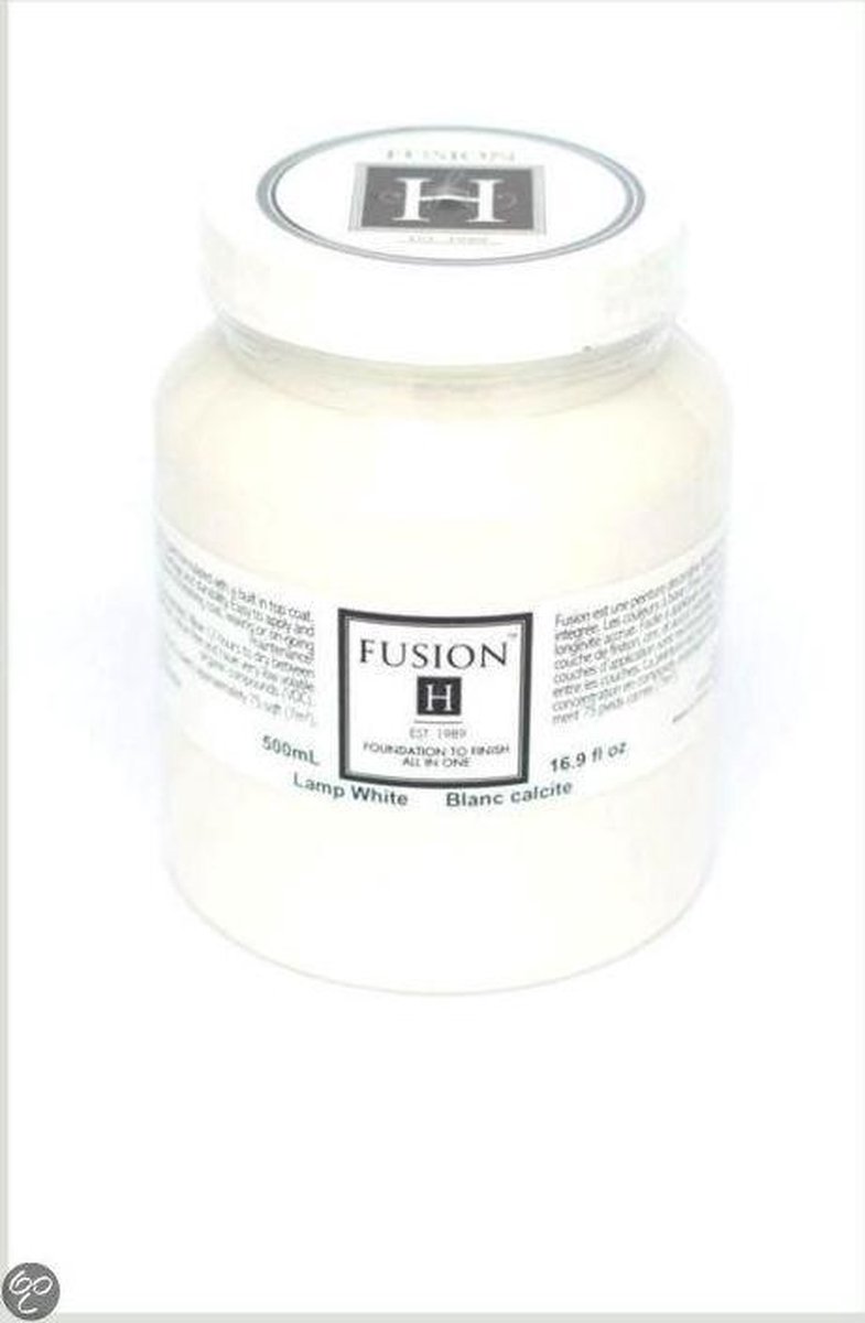 Fusion Mineral Paint - Lamp White (500 ml) - dé opvolger van krijtverf