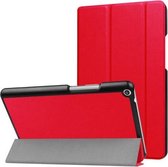Tri-Fold Book Case - Huawei MediaPad T3 8 Hoesje - Rood