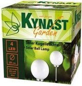 LED tuinverlichting op zonne-energie - witte solar led bol 25cm