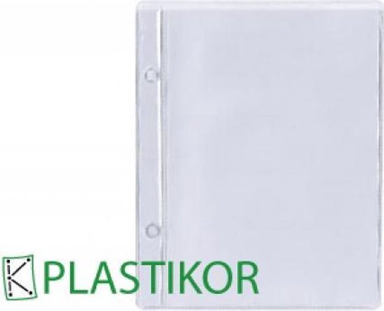metaal ondeugd onwetendheid Plastikor Showtas - 100 stuks - PVC - A6 - transparant | bol.com