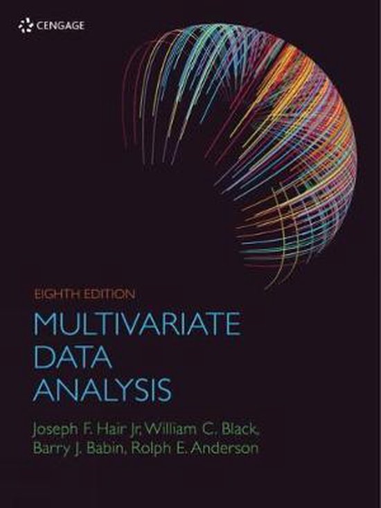 Boek cover Multivariate Data Analysis van Barry Babin (Paperback)