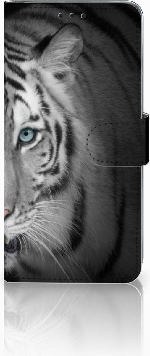 Huawei P30 Pro Telefoonhoesje met Pasjes Tijger