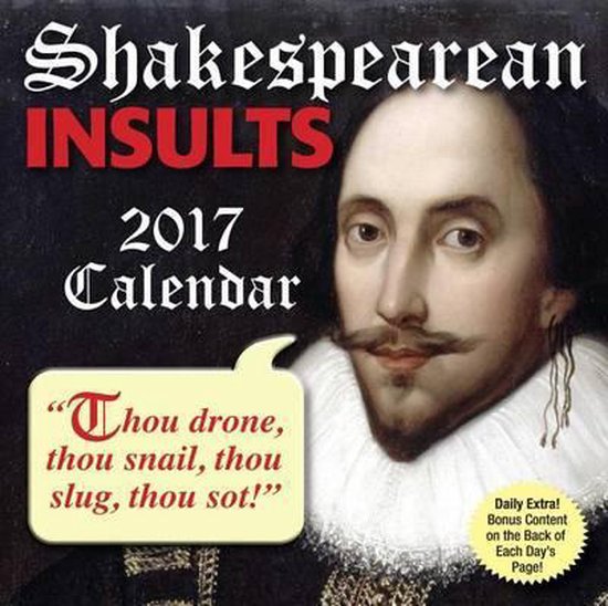 Shakespearean Insults DayToDay Calendar, Andrews McMeel Publishing