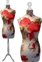 Lente flower paspop met witte sparkling driepoot 40/42