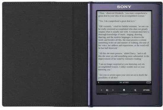 Sony Reader Pocket standaard cover (PRSASC35L) - Blauw
