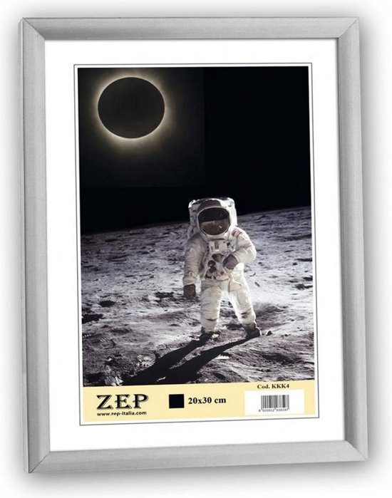 ZEP - Kunststof Fotolijst New Easy Zilver voor foto formaat 20x30 - KL4