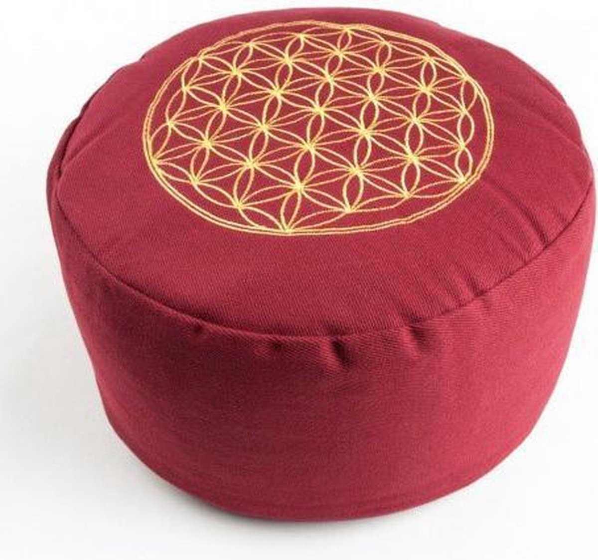 Meditatiekussen Flower of Life paars