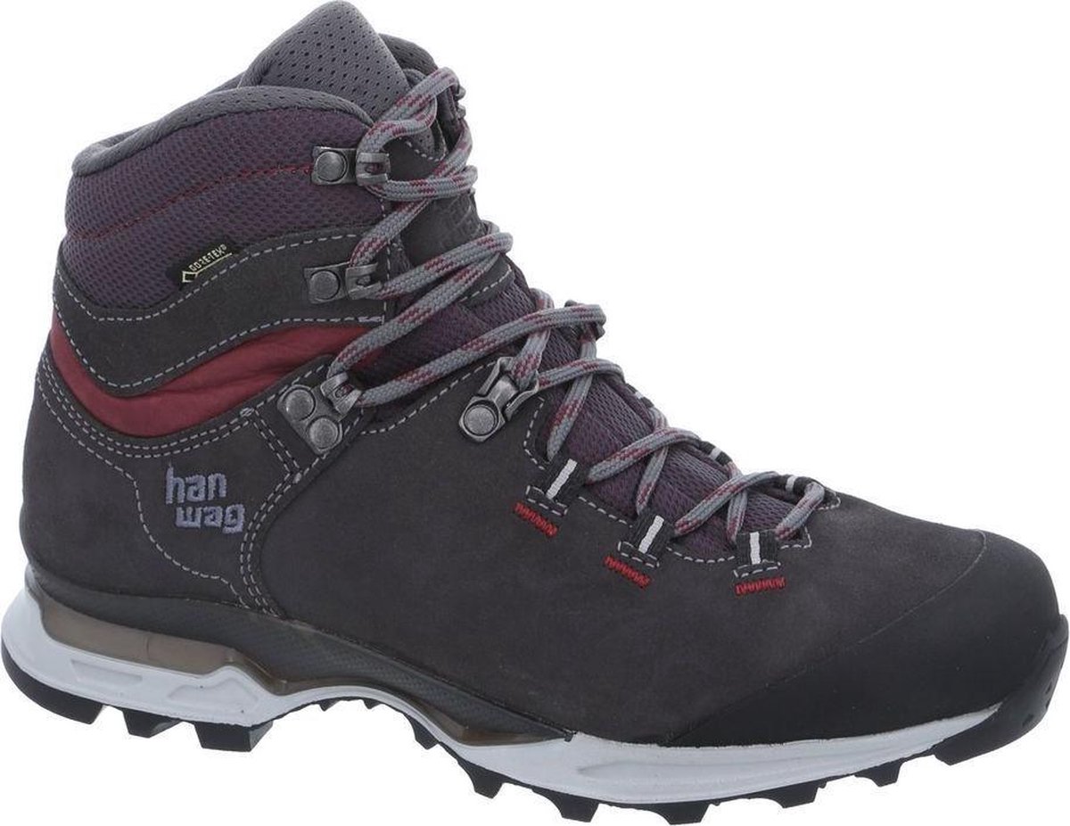 Hanwag Tatra Light Lady GTX Wandelschoenen Dames 39.5 Asphalt / Dark Garnet