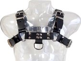 Chest harness saddle leather medium