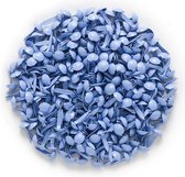 500 stuks splitpennen blauw pastel 9x5 mm ®Pippashop