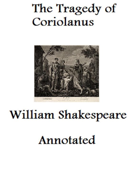 The Tragedy of Coriolanus (Annotated) - cover