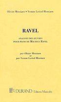 Analyses Des Oeuvres Pour Piano de Maurice Ravel