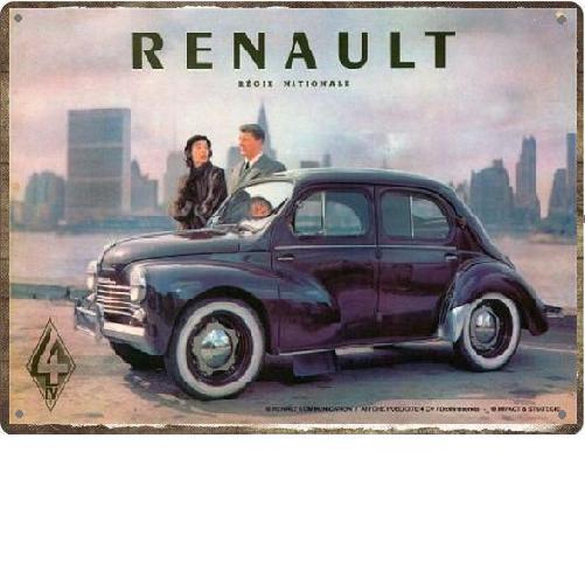 Voiture RENAULT 4 CV 1/24 Heller 56762