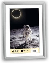 ZEP - Kunststof Fotolijst New Easy Zilver voor foto formaat A4 / 21x29,7 - KL11