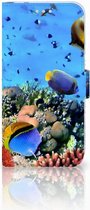 Case Cover pour Huawei P20 Pro Portefeuille Pêche