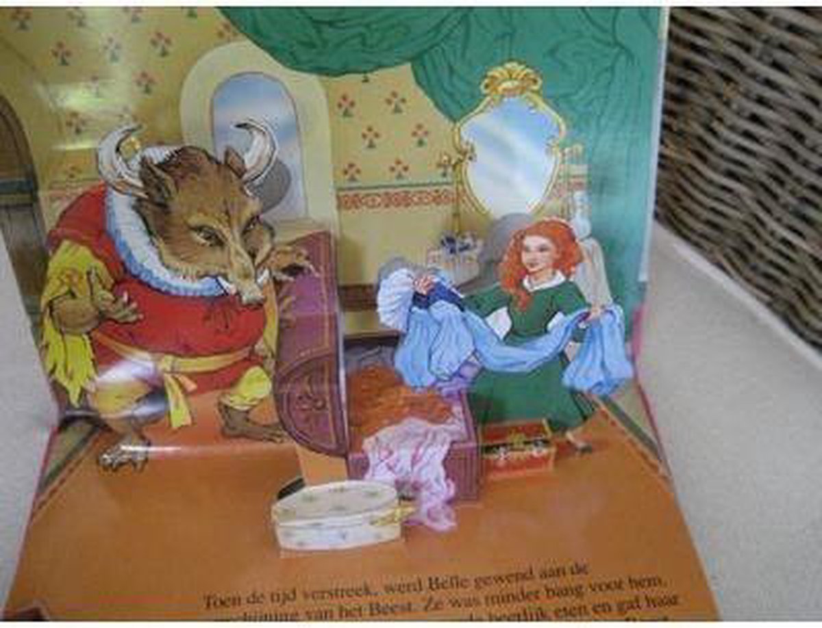 Belle en het Beest Pop-up, N.v.t. | 9789052952178 | Boeken | bol