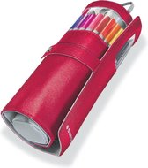 triplus fineliner - pennenzak rond 20 st rose