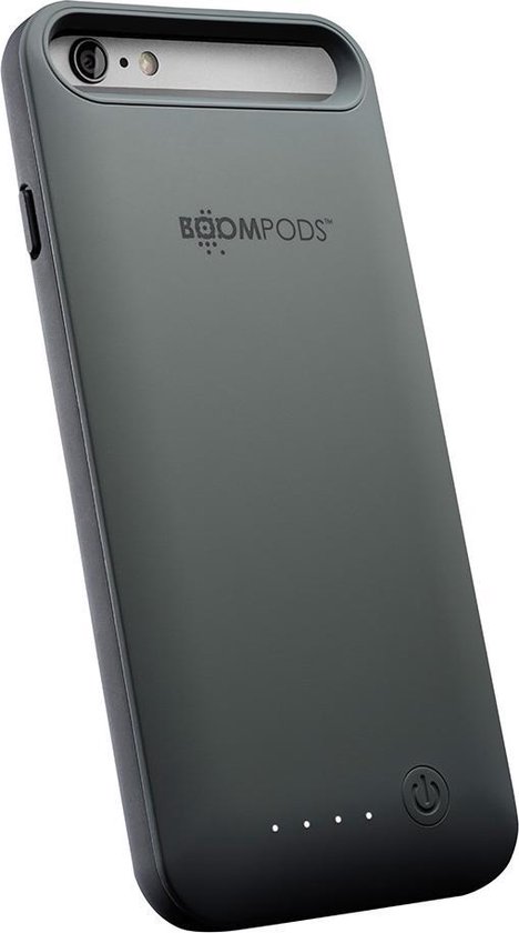 kralen Effectiviteit Opgetild Boompods Power Banks 3.100 mAh oplaad hoesje iPhone 6/6s, Donker Grijs. |  bol.com