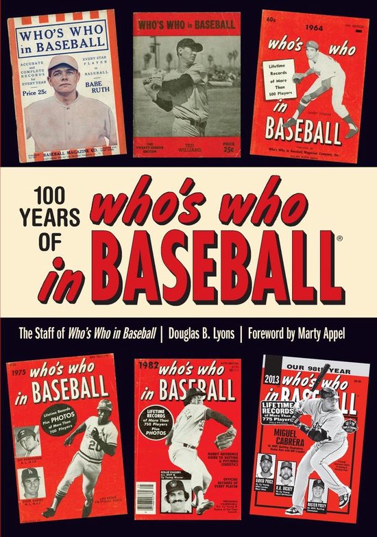 100 Years of Who's Who in Baseball - cover