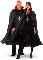 Folat - Cape - Dracula - Zwart/rood - Met licht