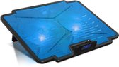 Spirit of Gamer Air Blade 100 Laptop Cooler - 15.6 inch - Blauw