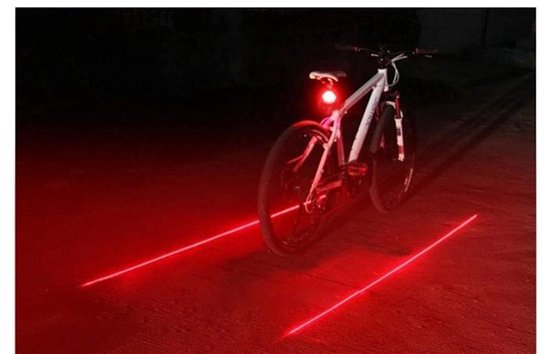 TIORU Fietslicht Achterlicht 400 Lumen - 3 Modi - Waterdicht LED Mountainbike Achterlicht - 2 Stuks
