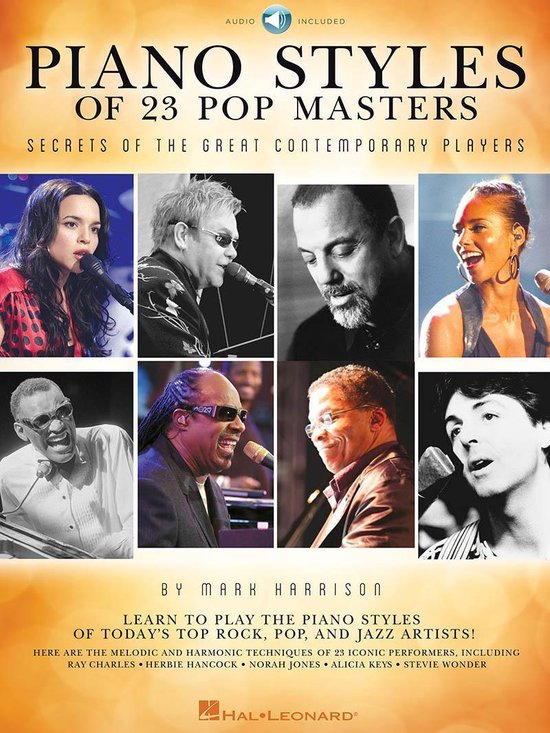 Piano Styles of 23 Pop Masters - cover