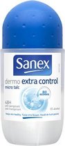 Sanex Dermo Extra Control Micro Talc Anti-Transpirant Deodorant Roller 50 ml