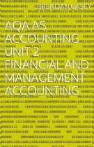 AQA AS Accounting Unit 2 Financial and Management Accounting