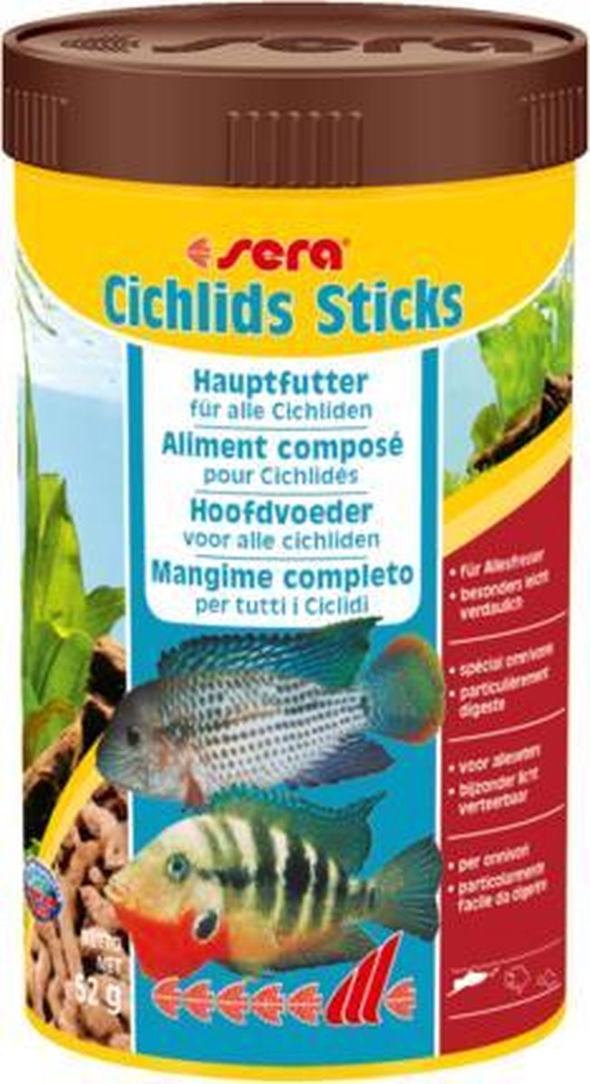 Sera Cichlyden sticks 250 ml