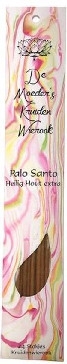 De Moeder's Geuren Wierook - Palo Santo Heilig Hout Extra - 24 Lange Stokjes bruin Palo Santo