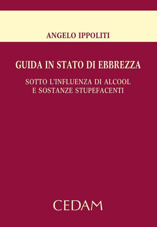 Guida in stato di ebbrezza - cover
