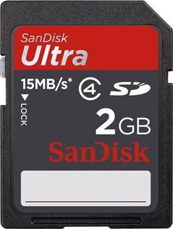 SanDisk Ultra SD kaart 2 Gb - geheugenkaart | bol.com