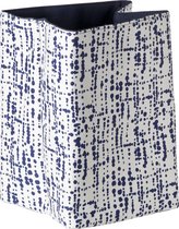 Cosy & Trendy Mand Magic Fabric - 25 cm x 25 cm x 30 cm - Wit-Blauw